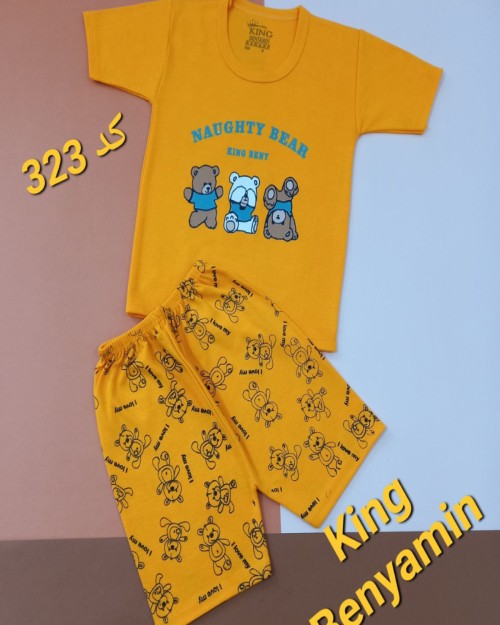  تیشرت و شلوارک کد 323 مشخصات