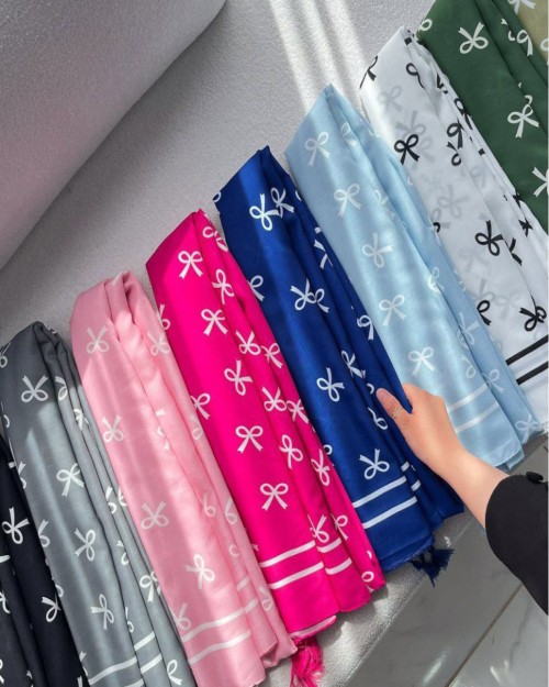  شال نخی پاپیون 