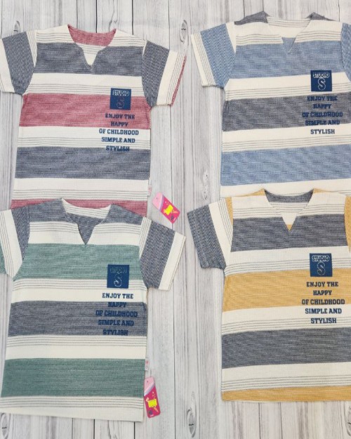  تیشرت بیسکویتی راه پهن کد2317/کد2318 