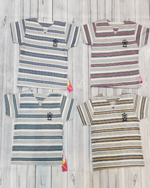  تیشرت بیسکویتی یقه کوبایی کد2315/کد2316 