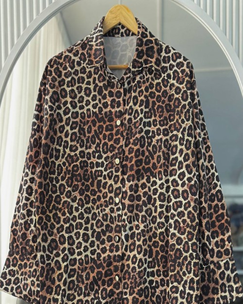  شومیز پلنگی 