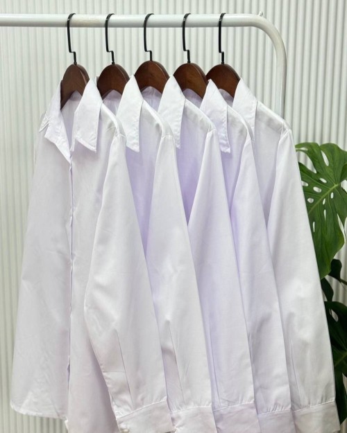  شومیز ساده سفید 