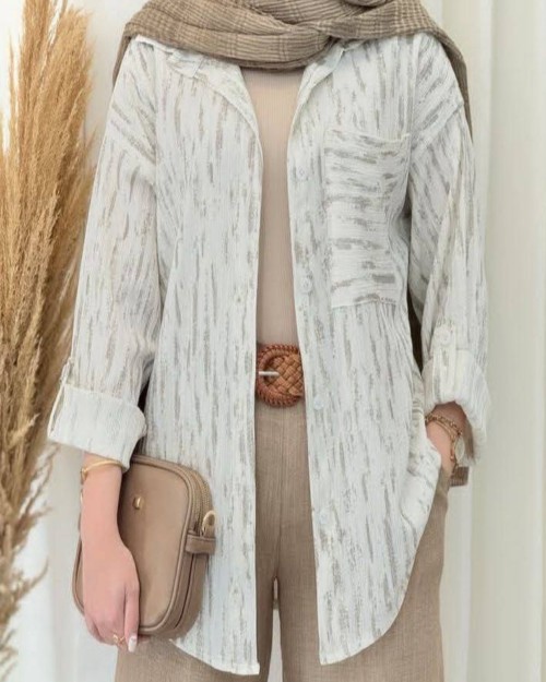  شومیز استین پاگون 