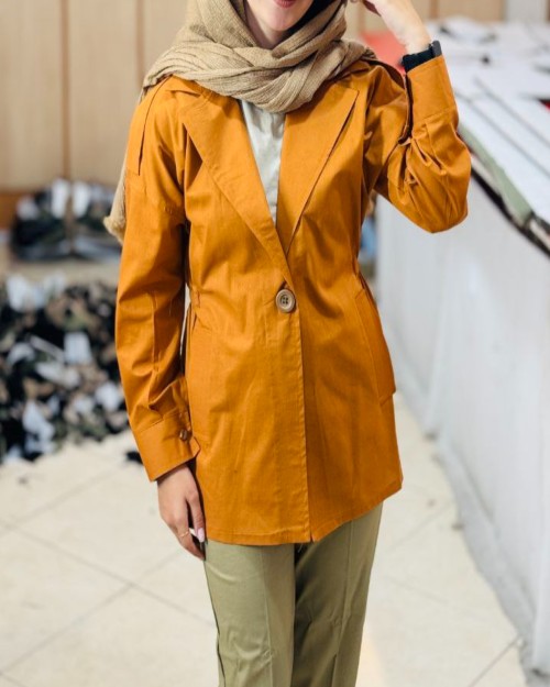  مانتو کمرکش انگلیسی مشخصات