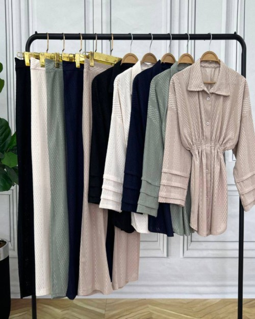  ست شومیز وشلوار یگانه کد 1143 