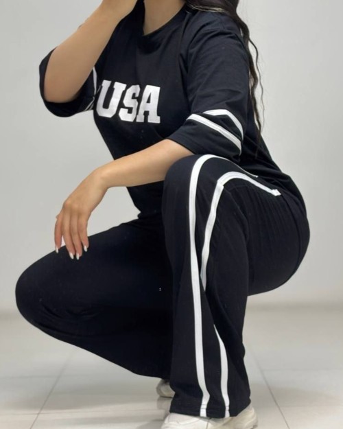  ست تیشرت شلوار USA مشخصات