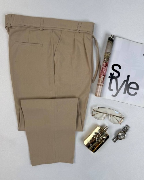  شلوار لنین کمربنددار 