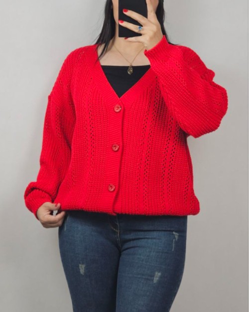  ژاکت ۴ دکمه طرحدار کد3024 