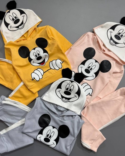  هودی وشلوار میکی گوش دار مشخصات