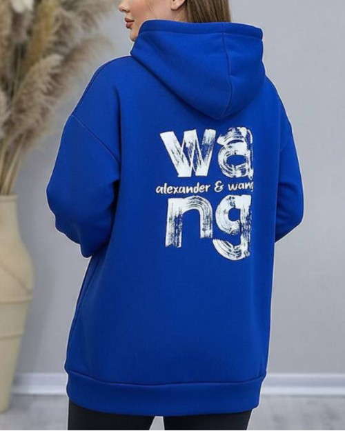  سویشرت قواره دار بلند چاپی مشخصات