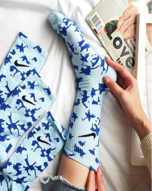  جوراب ساقدار طرح چریکی 