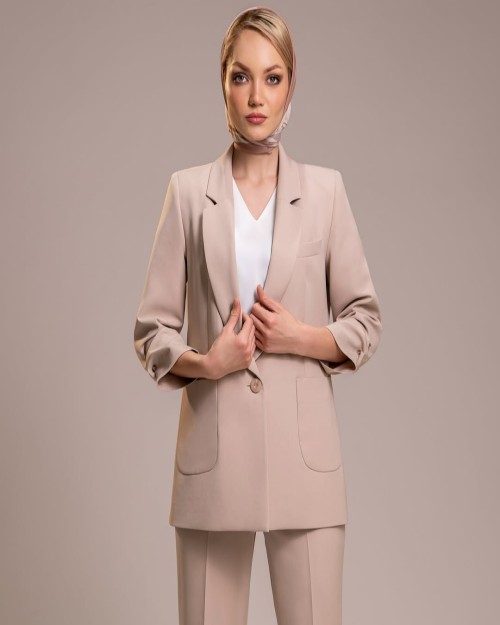  کت و شلوار زنانه کد 5252 