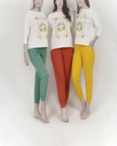  تیشرت و شلوارخانگی زنانه و دخترانه كد 340 